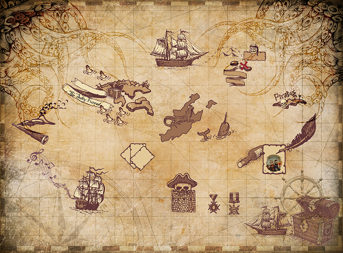 Sinking The Stercorarius Treasure Map Desktop