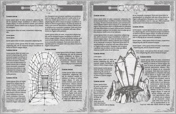 The Lost Halls of Scarnascis Interior Layout Example